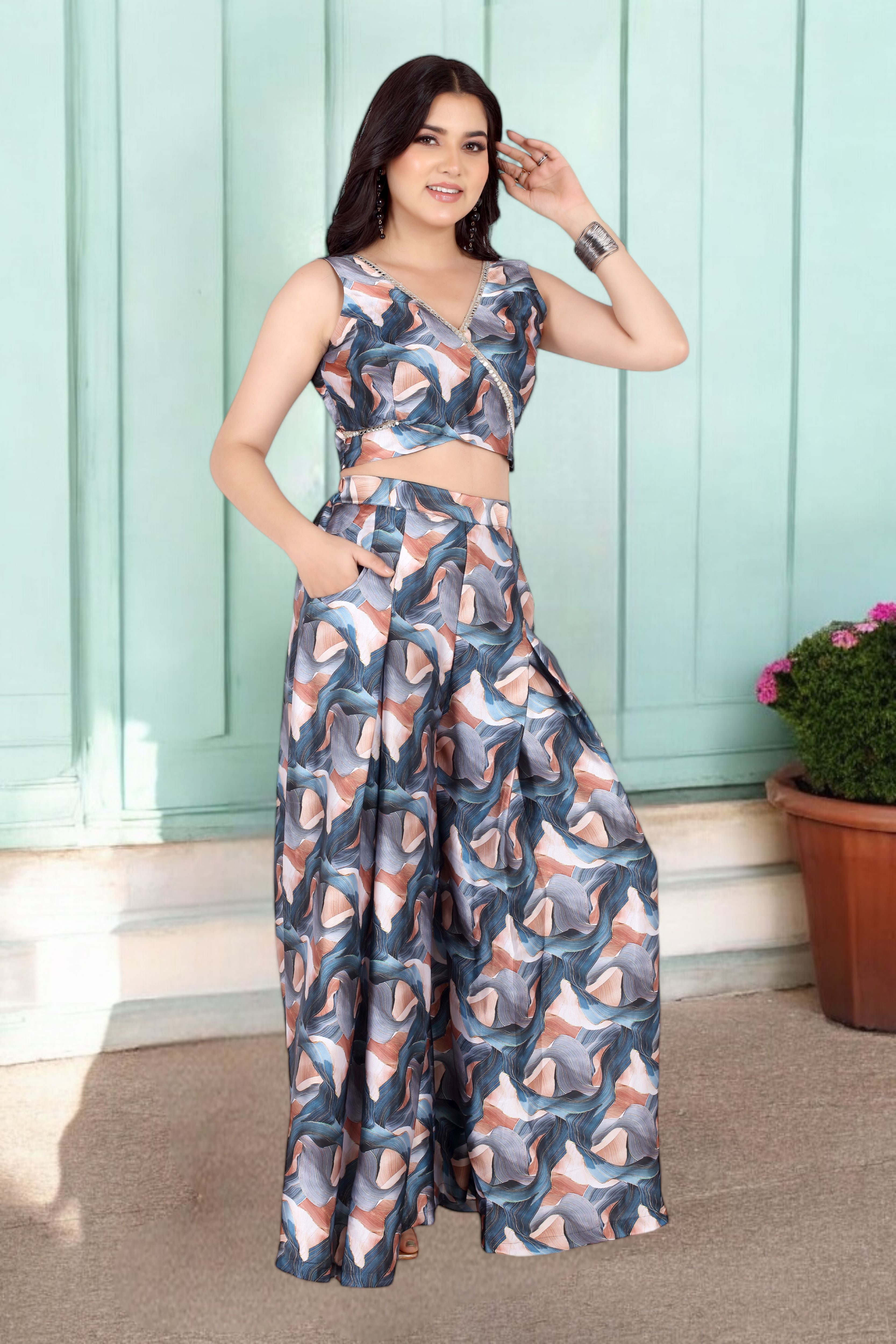 printed co-ord set